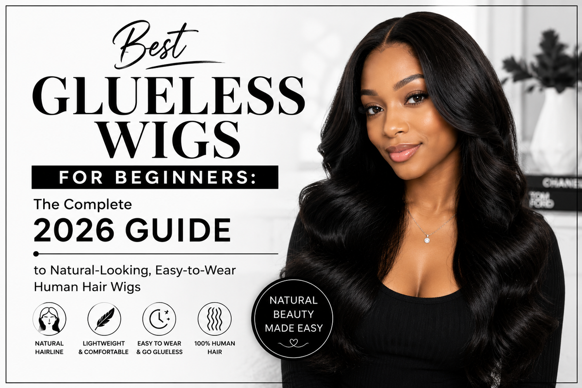 Best Glueless Wigs for Beginners: The Complete 2026 Guide to Natural-Looking, Easy-to-Wear Human Hair Wigs