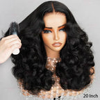 Funmi Curly 6x5 Pre-cut Short Glueless Wig
