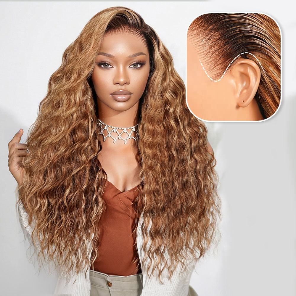 13x6 Transparent HD Frontal Lace Bohemian Curly Wig