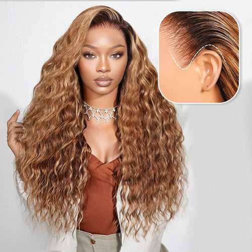 13x6 Transparent HD Frontal Lace Bohemian Curly Wig