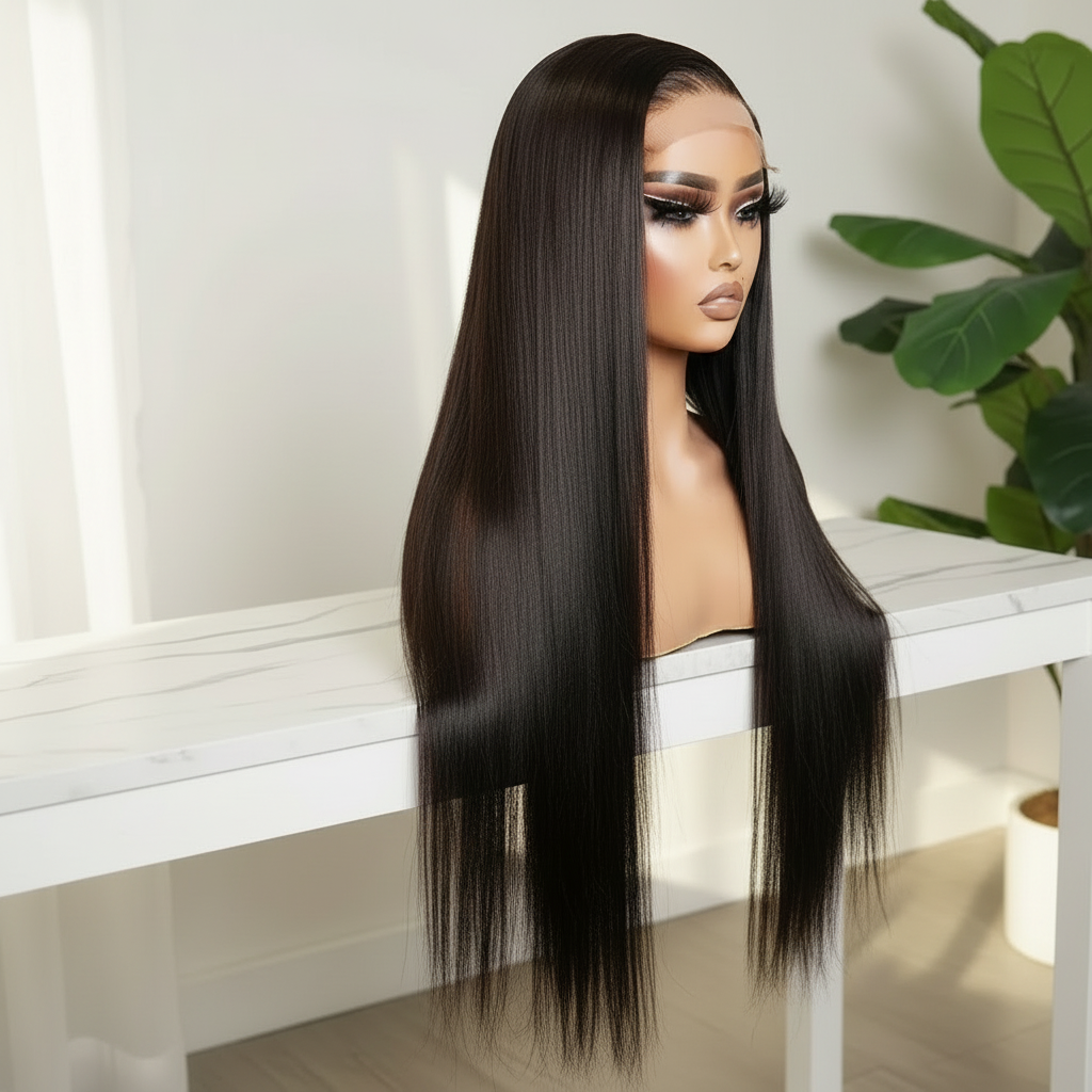 13x6 Transparent HD Frontal Lace Sraight Hair Wig