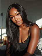 6x5 Pre-cut Glueless Wig - Straight