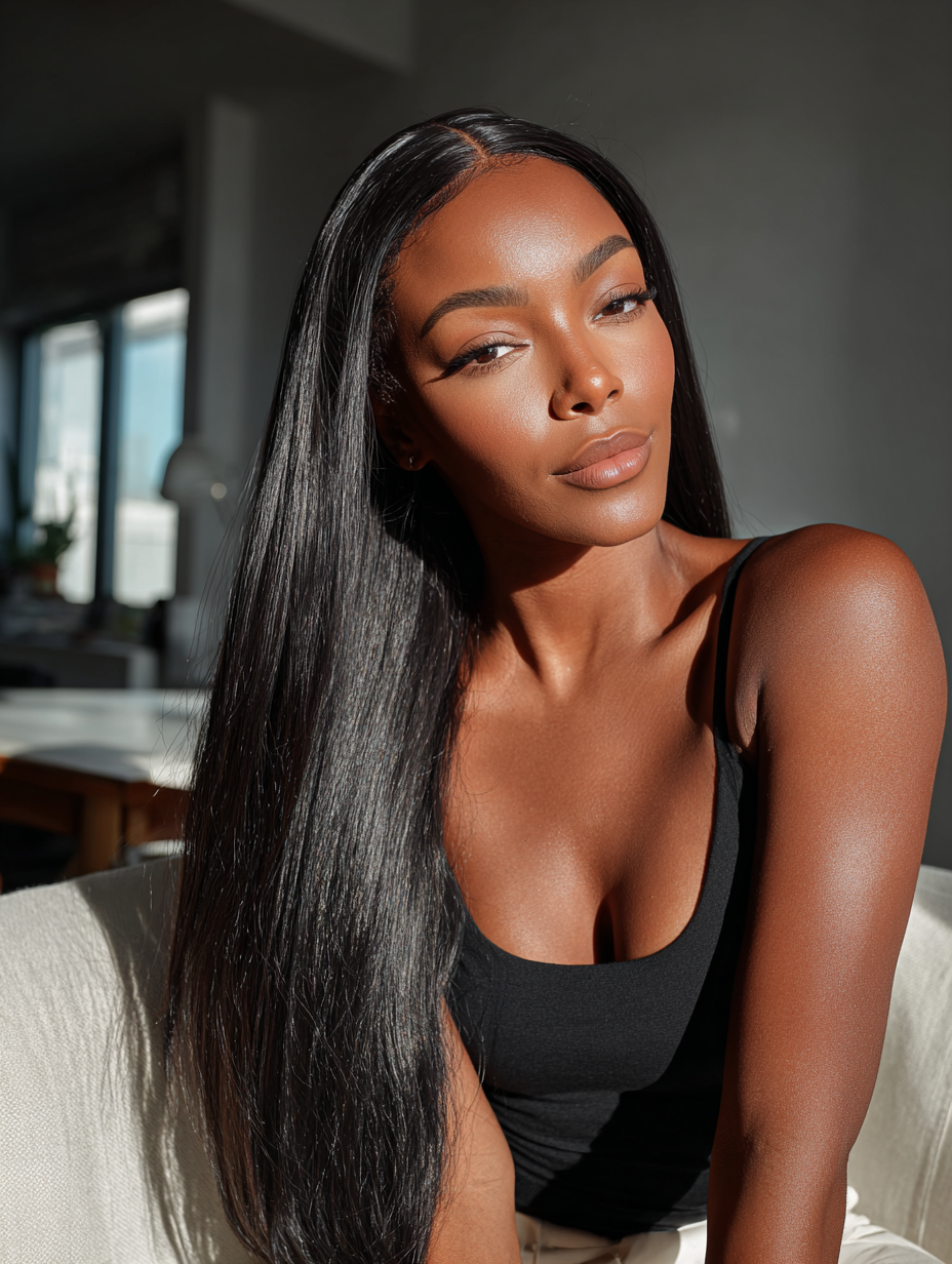 13x6 Transparent HD Frontal Lace Sraight Hair Wig